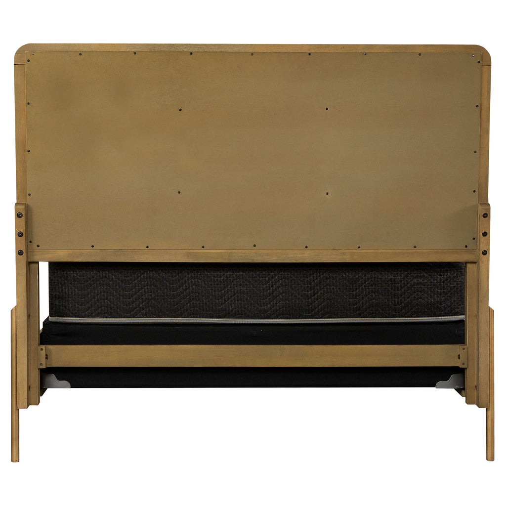 Arini 56-inch Queen Panel Bed Cream and Sand Wash by Unique Piece Furniture