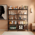 Carbon Fiber Bookshelf 5 Tier for Home Office Storage by ShipItFurniture