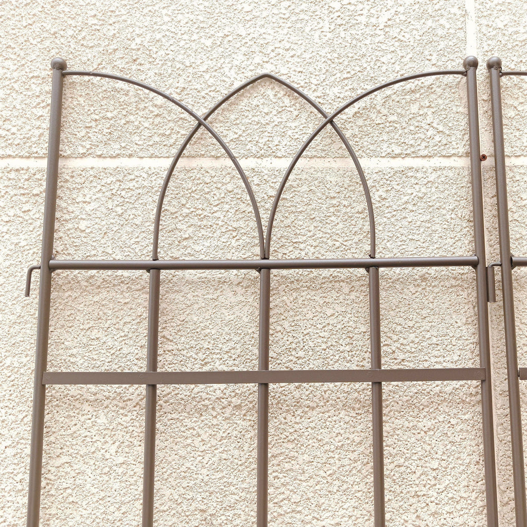 Metal Garden Trellis Rustproof For Climbing Plants Outdoor Flower Support by Unique Piece Furniture