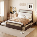 Platform Bed With Trundle And 2 Drawers by Unique Piece Furniture