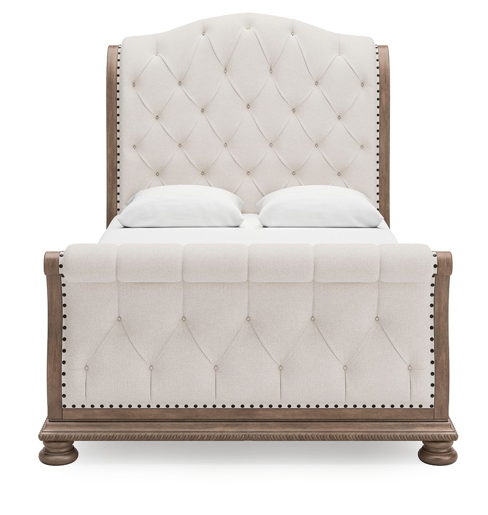 Ardenfield - Upholstered Sleigh Bed by Unique Piece Furniture