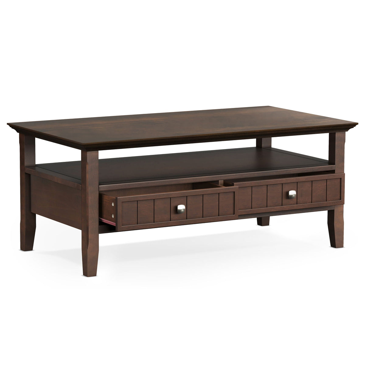 Acadian - Coffee Table With Drawer - Brown by Unique Piece Furniture