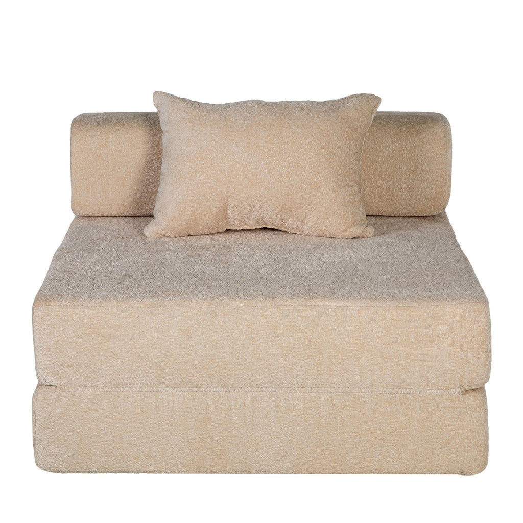 Convertible Floor Sofa Bed With Fixed Shape Frame For Living Room by Unique Piece Furniture
