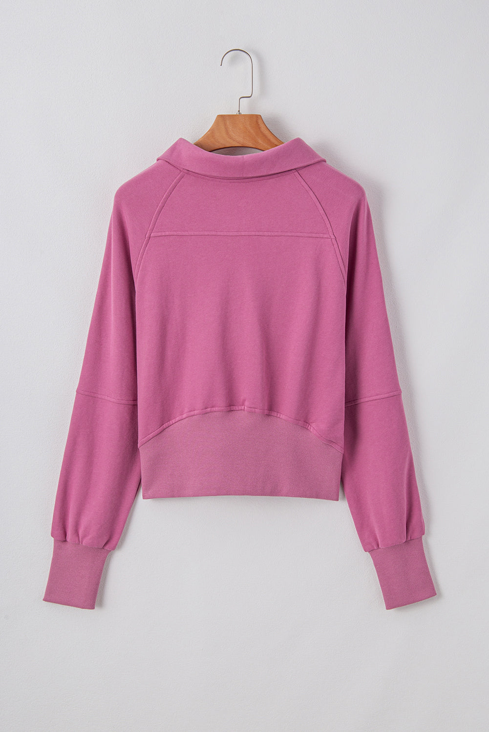 Smoke Green Quarter Zip Stand Neck Kangaroo Pocket Sweatshirt by Wild and Free Boutique