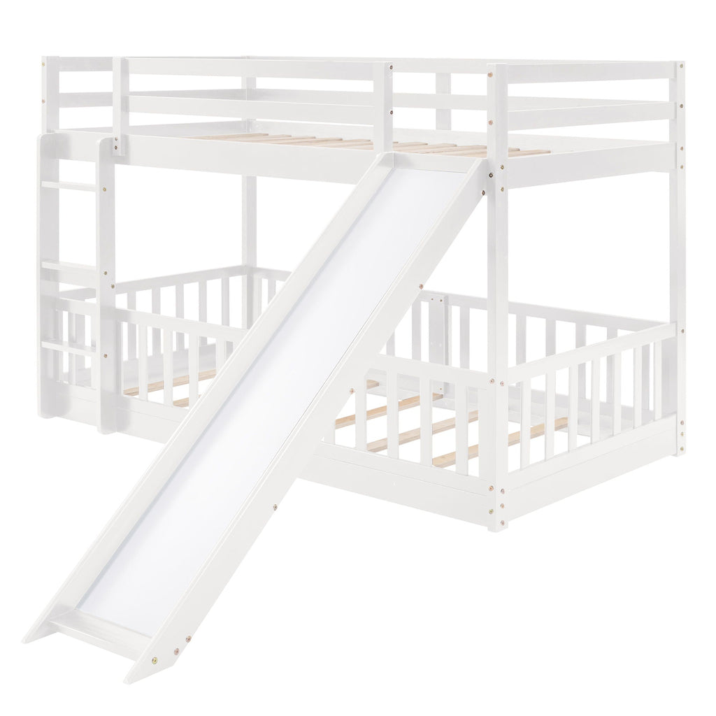 Functional Bunk Bed & Convertible Ladder And Slide by Unique Piece Furniture