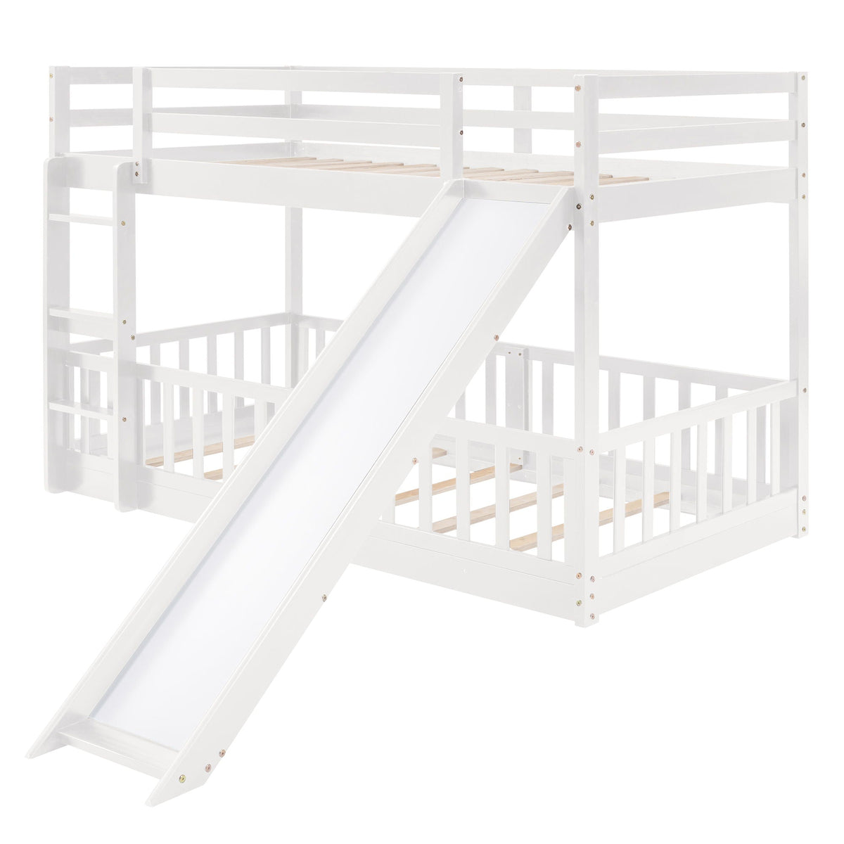 Functional Bunk Bed & Convertible Ladder And Slide by Unique Piece Furniture
