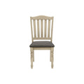 Dining Chair, Upholstered, Side, Transitional (Set of 2) - Gray by Unique Piece Furniture