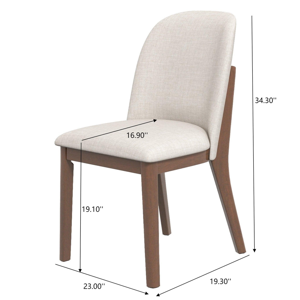 Kaitlyn - Comfort Dining Chair (Set of 2) by Unique Piece Furniture