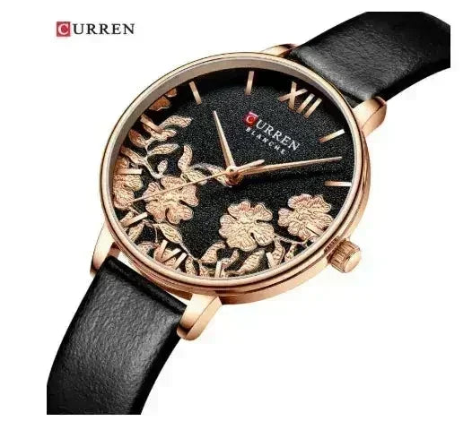 Picturesque Women's Watch | 541253 – Floral Elegance Timepiece by Femstylo