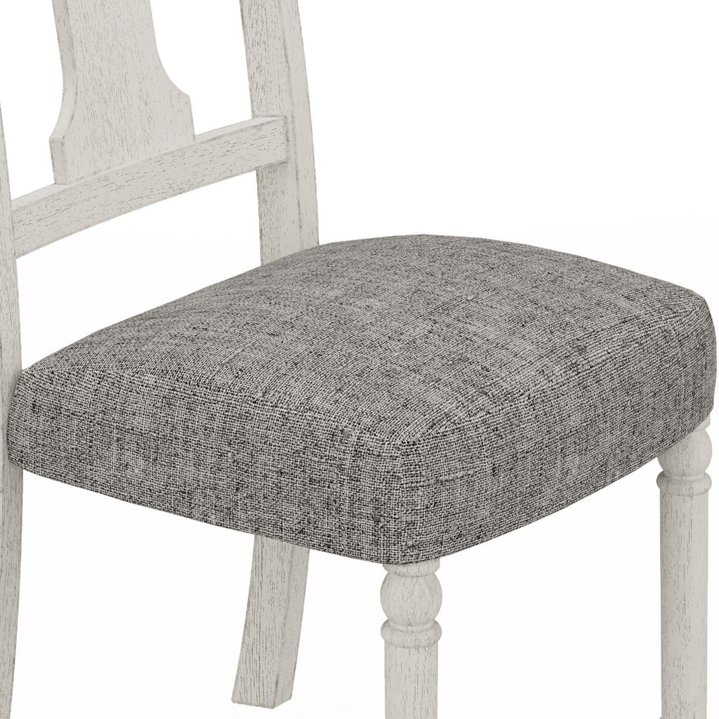 Tannen - Dining Side Chair (Set of 2) - White And Gray by Unique Piece Furniture