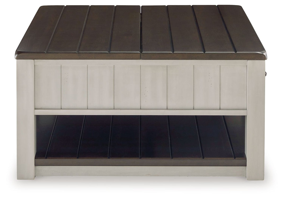 Darborn - Lift Top Cocktail Table - Gray / Brown by Unique Piece Furniture