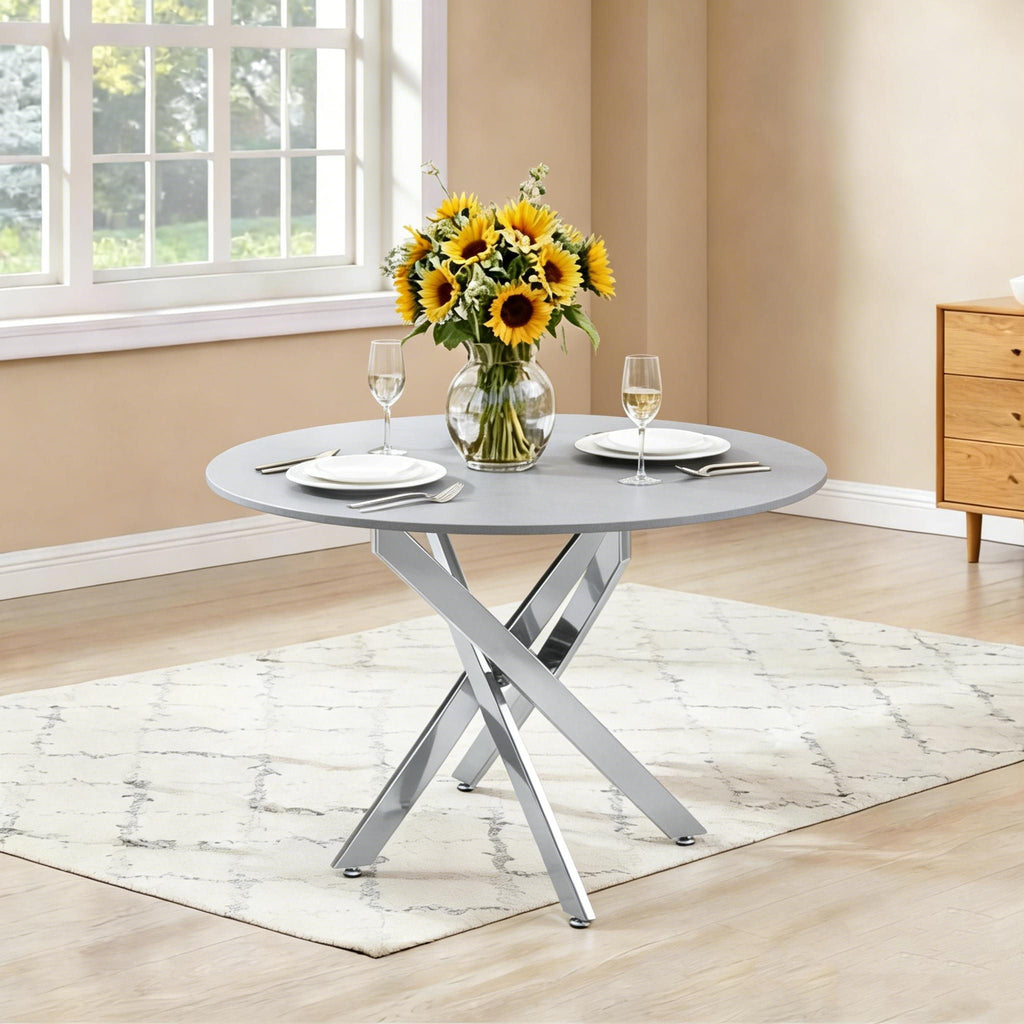 Modern Round Table For Dining Room by Unique Piece Furniture