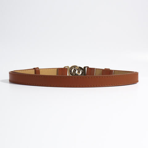 ElegantStyle Alloy Buckle PU Belt – Chic and Versatile Accessory See size chart under “more details” by The Fashion Celestial