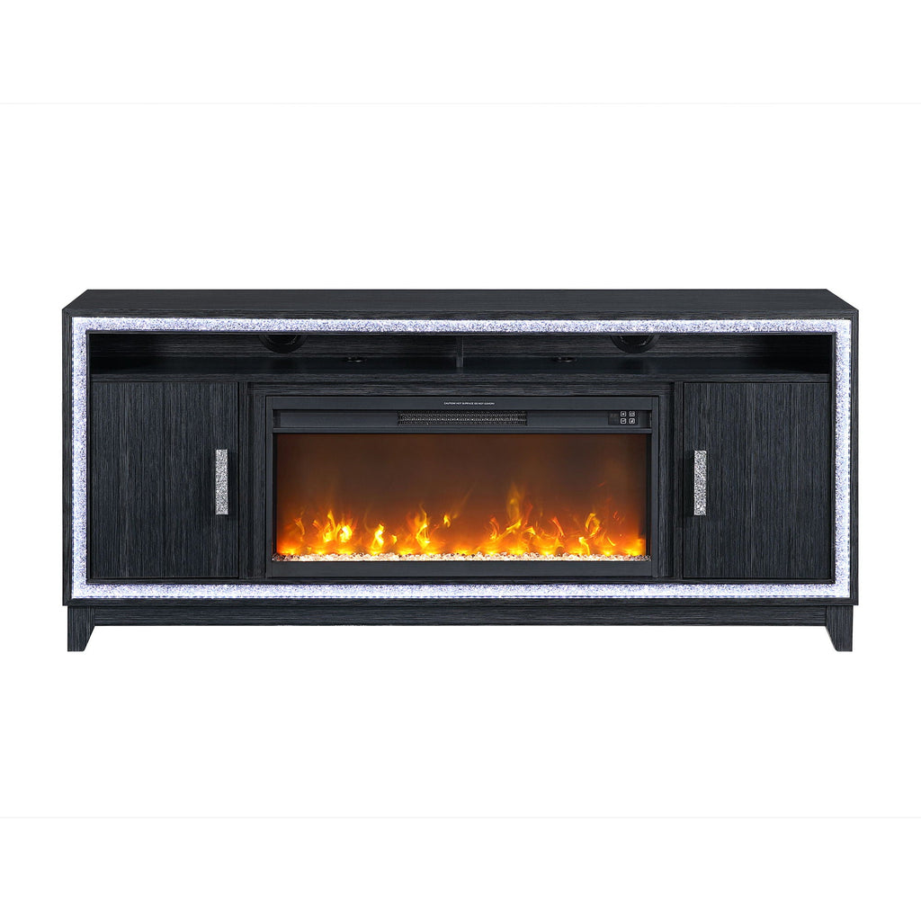 Almera - Fireplace With Adjustable Temperature And LED Options by Unique Piece Furniture