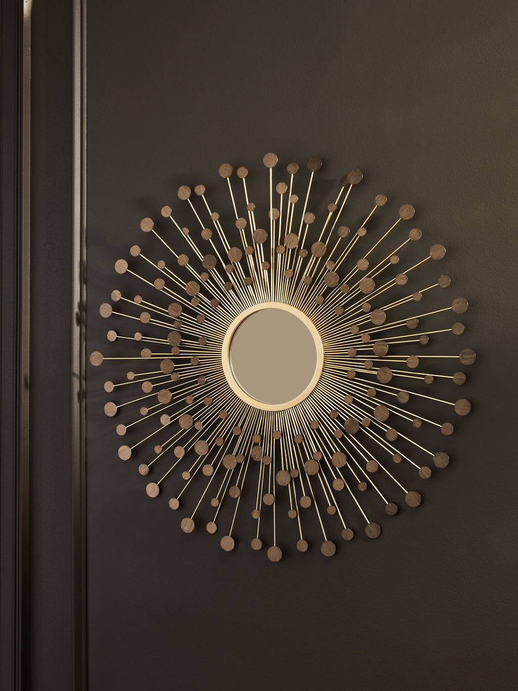 Morwenna - Accent Mirror - Bronze / Gold Finish by Unique Piece Furniture