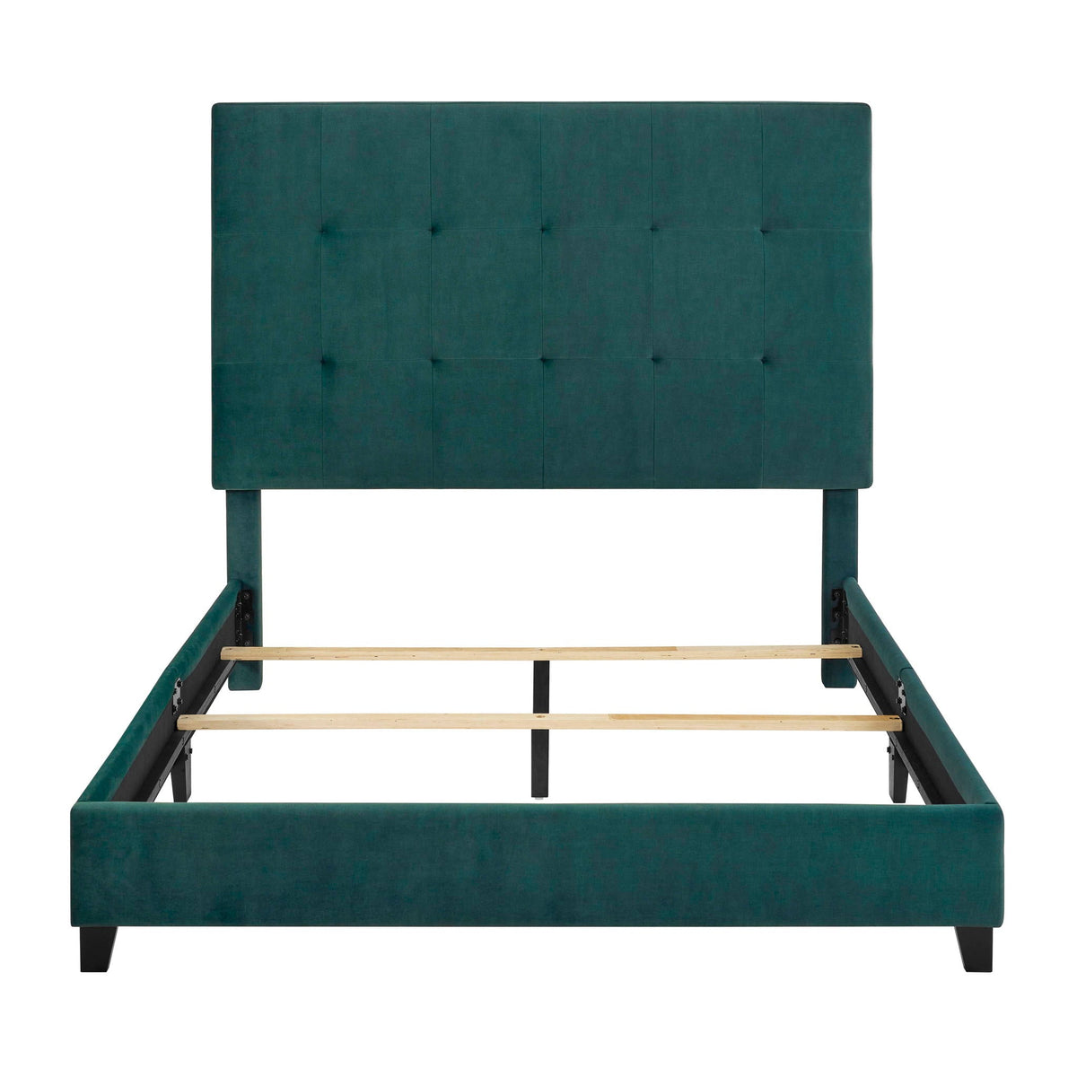 Tufted Upholstered Headboard Platform Bed by Unique Piece Furniture