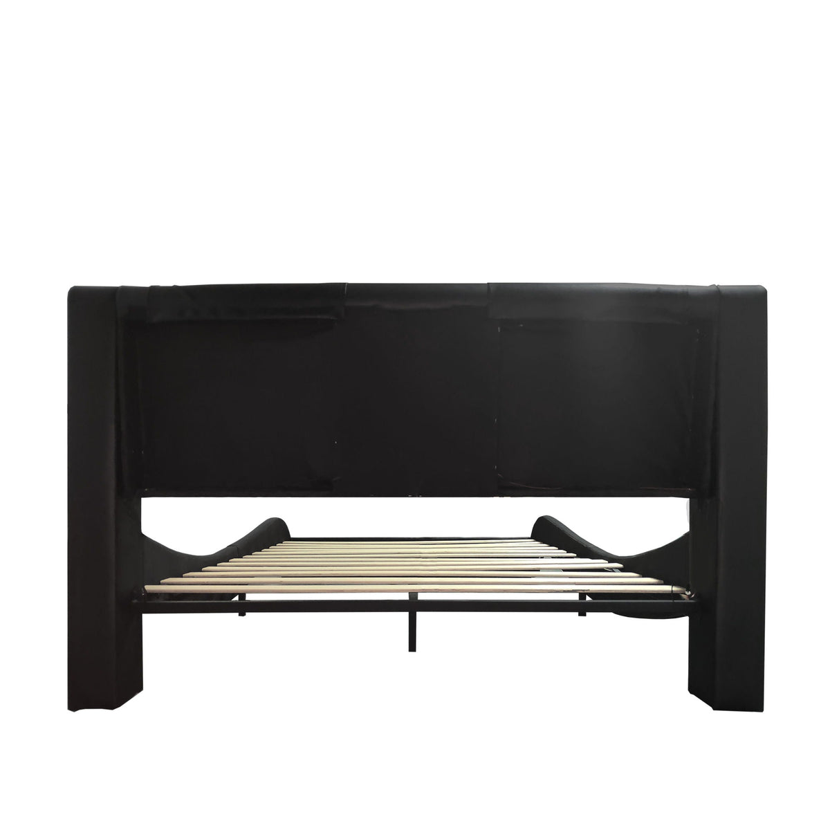 Platform Bed Frame With LED Lighting, tooth Music, Vibration Massage by Unique Piece Furniture