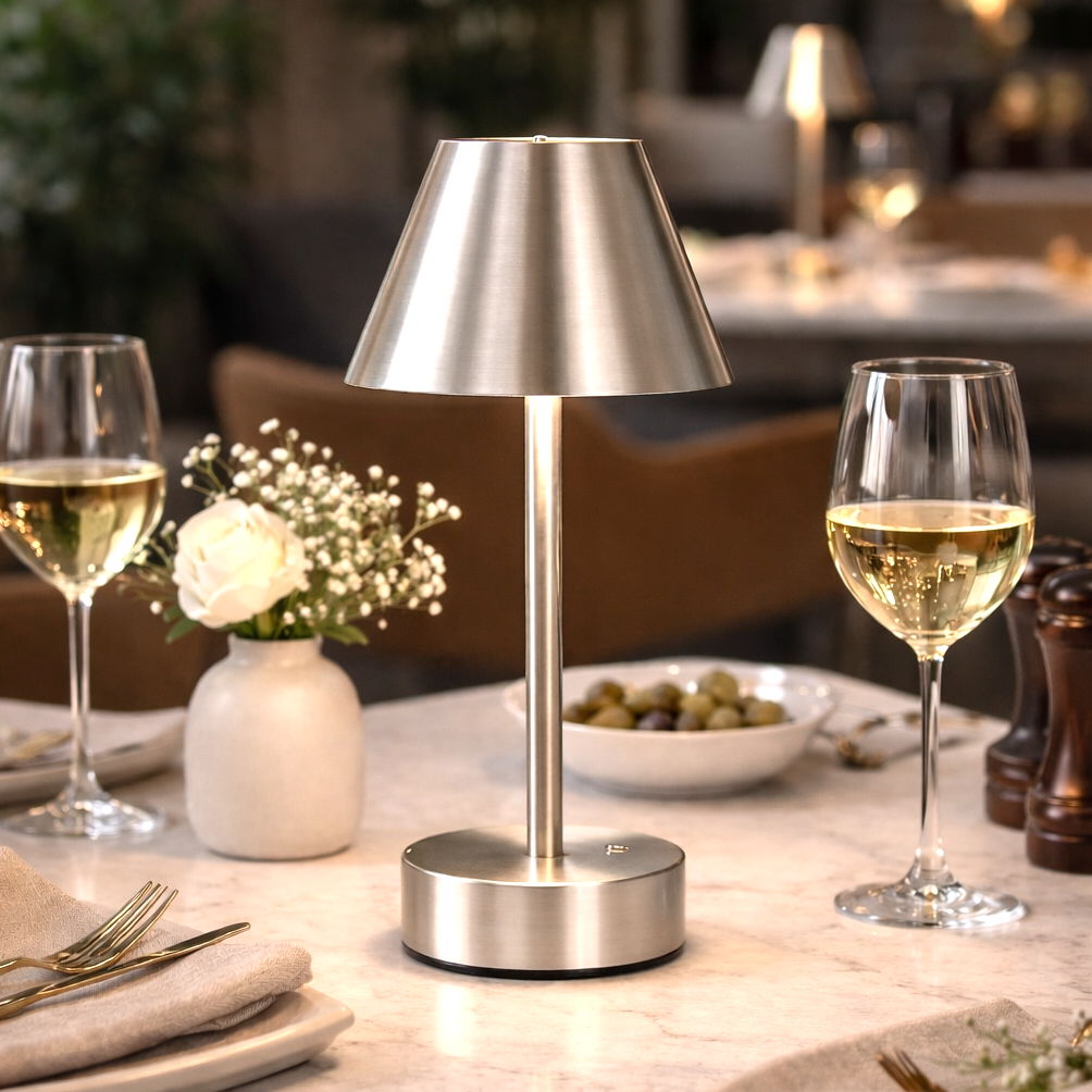 Elegance Rechargeable LED Table Lamp LED Touch Switch by Unique Piece Furniture
