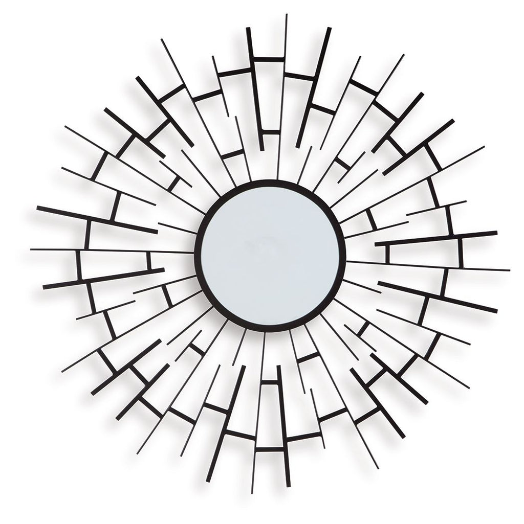 Garrenworth - Accent Mirror - Black by Unique Piece Furniture