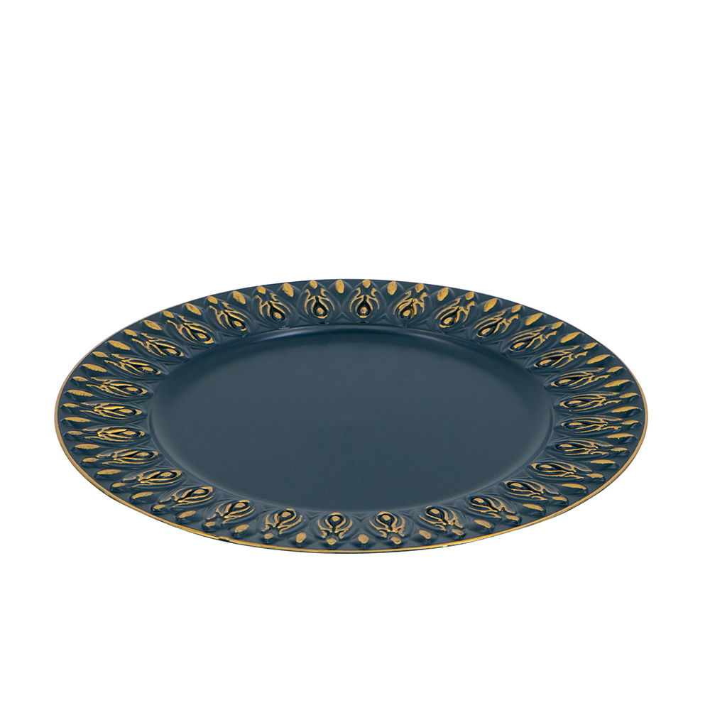 Elegant Plastic Charger Plate (Set of 8) by Unique Piece Furniture
