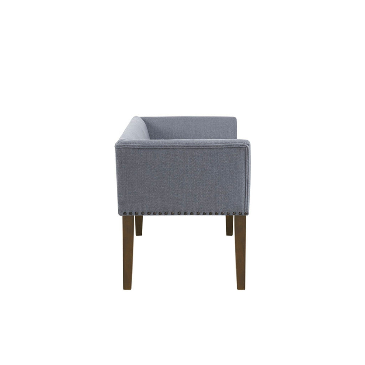 Elegant Design Bench Upholstery, Solid Wood Frame by Unique Piece Furniture