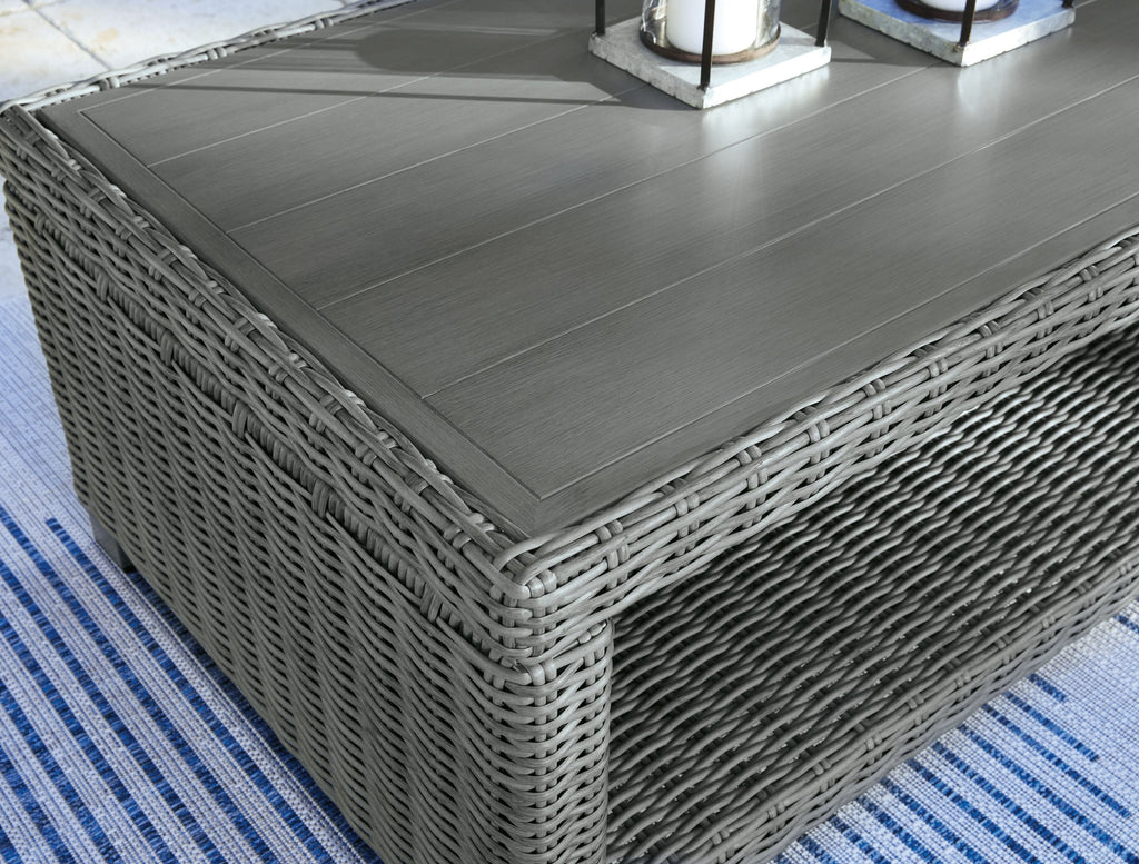 Elite Park - Rectangular Cocktail Table - Gray by Unique Piece Furniture