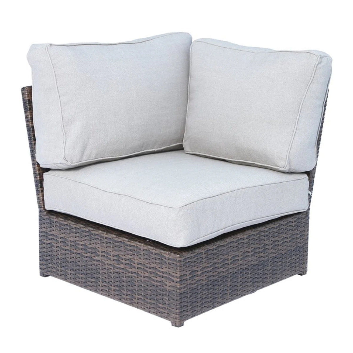 Comfortable Modern Patio Rattan Sectional Set With Cushions by Unique Piece Furniture