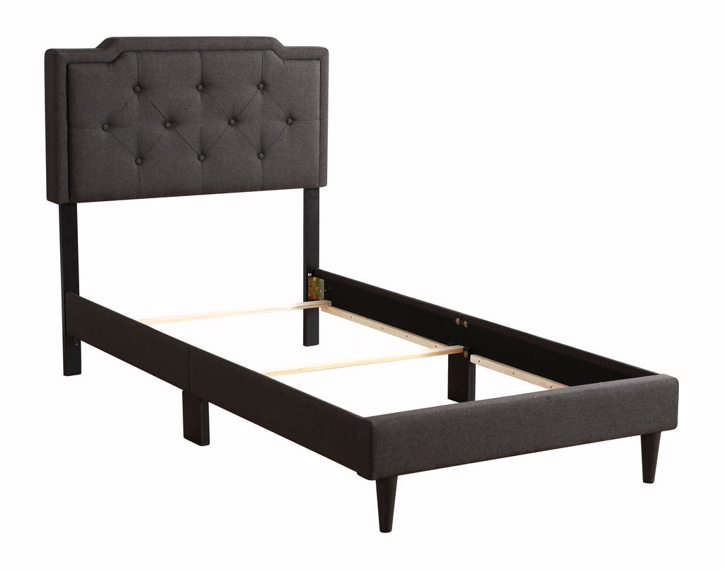 Button Tufted Bed Charming For Cozy Spaces by Unique Piece Furniture