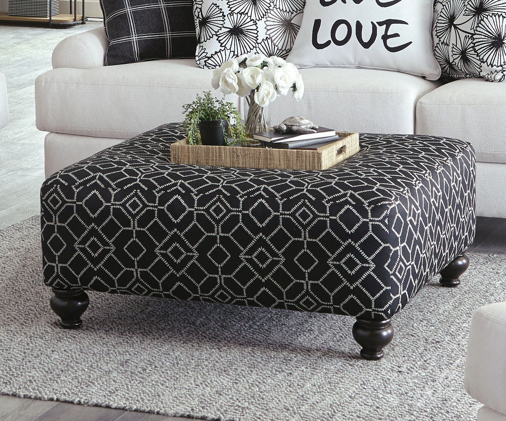 Cumberland - Cocktail Ottoman - Onyx by Unique Piece Furniture