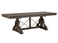 Westley Falls - Trestle Dining Table - Graphite by Unique Piece Furniture