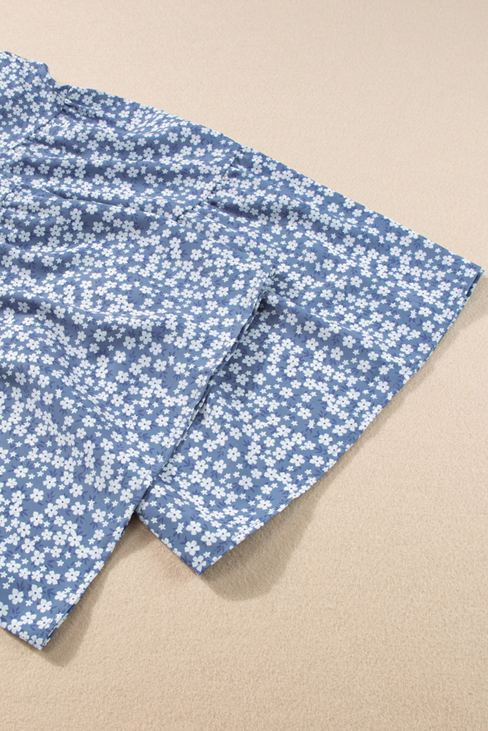 Indie Smocked Bodice Wide Leg Floral Jumpsuit by Wild and Free Boutique