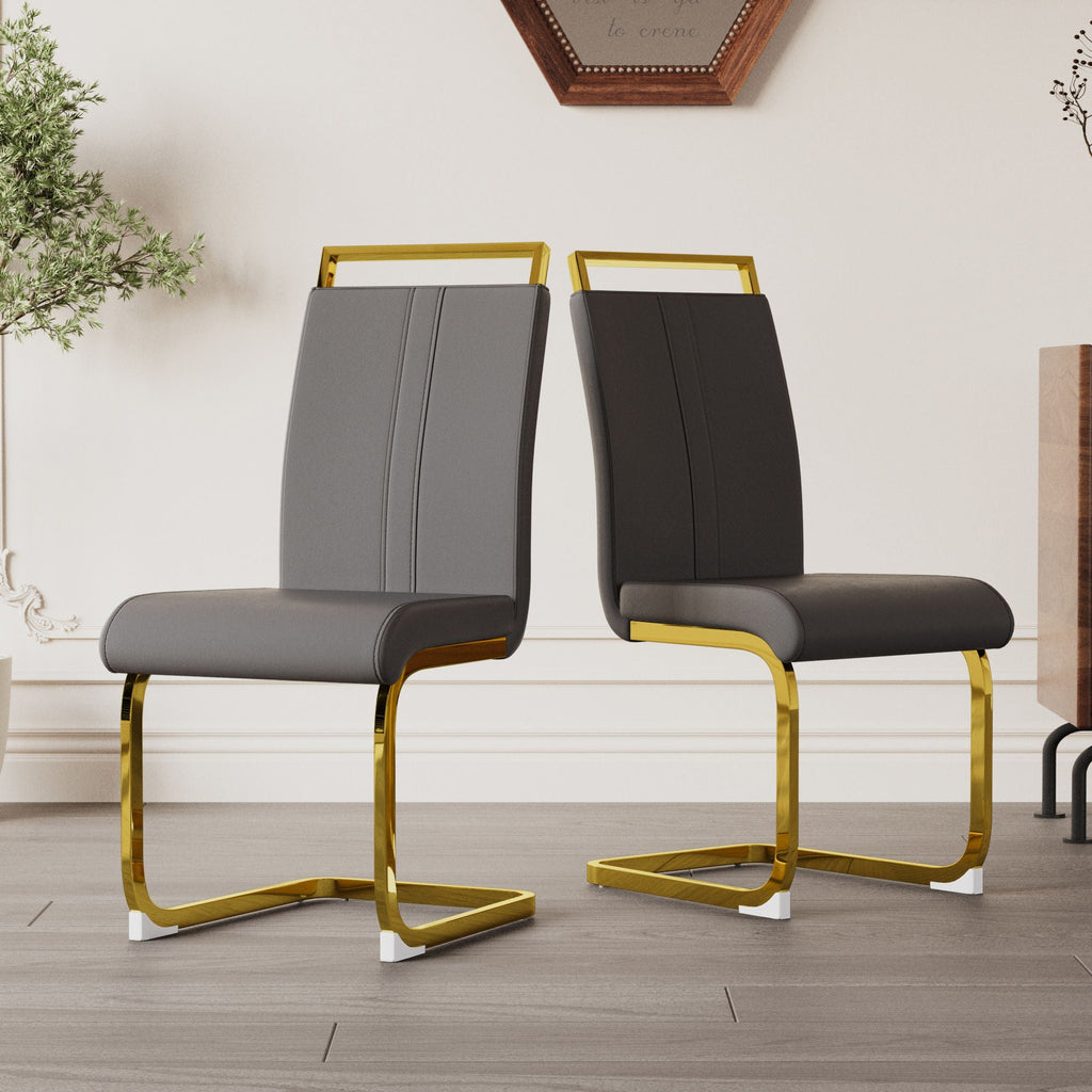 Side Dining Room Chair, Padded Seat High Back by Unique Piece Furniture