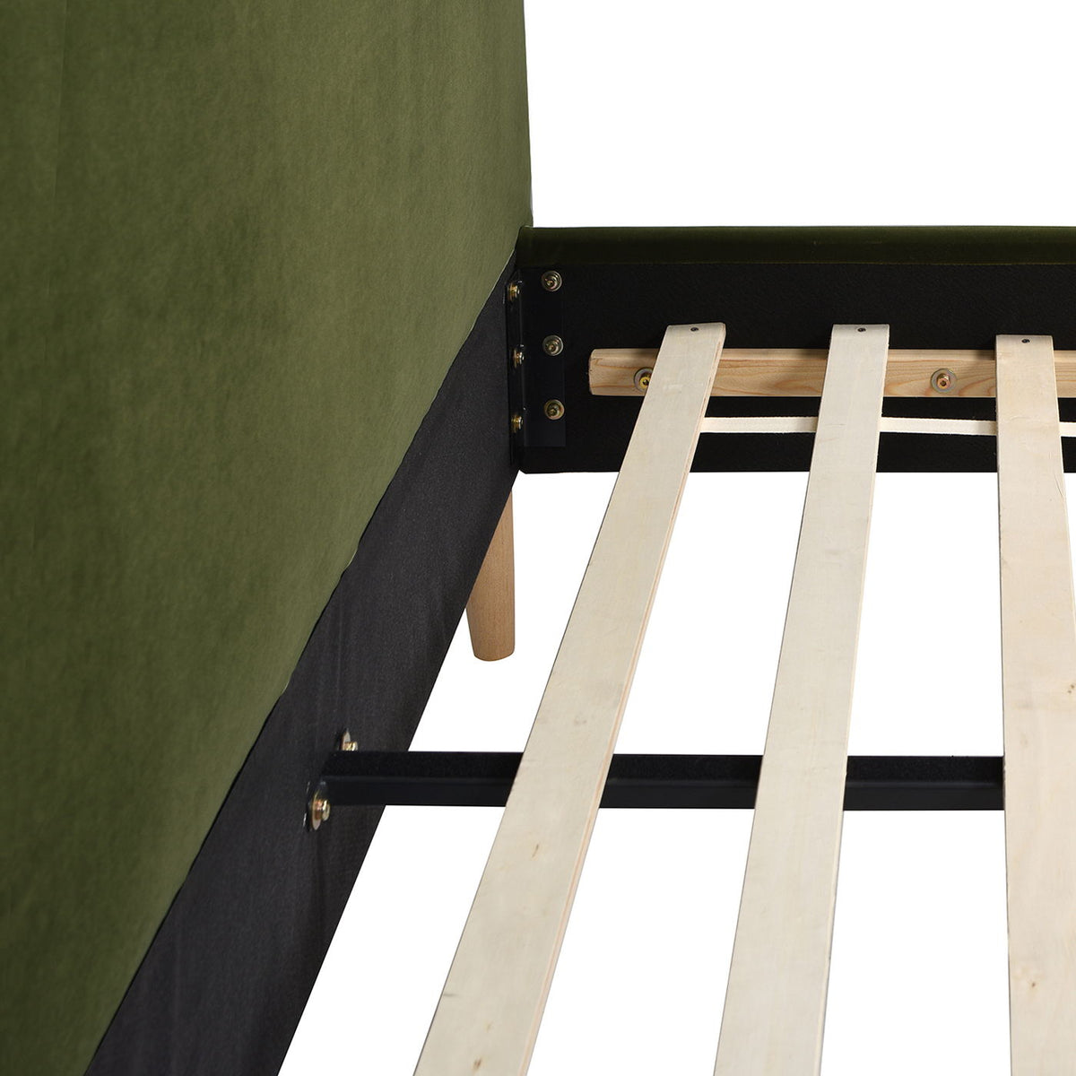 Stockholm - Modern Wavy Headboard Platform Bed by Unique Piece Furniture