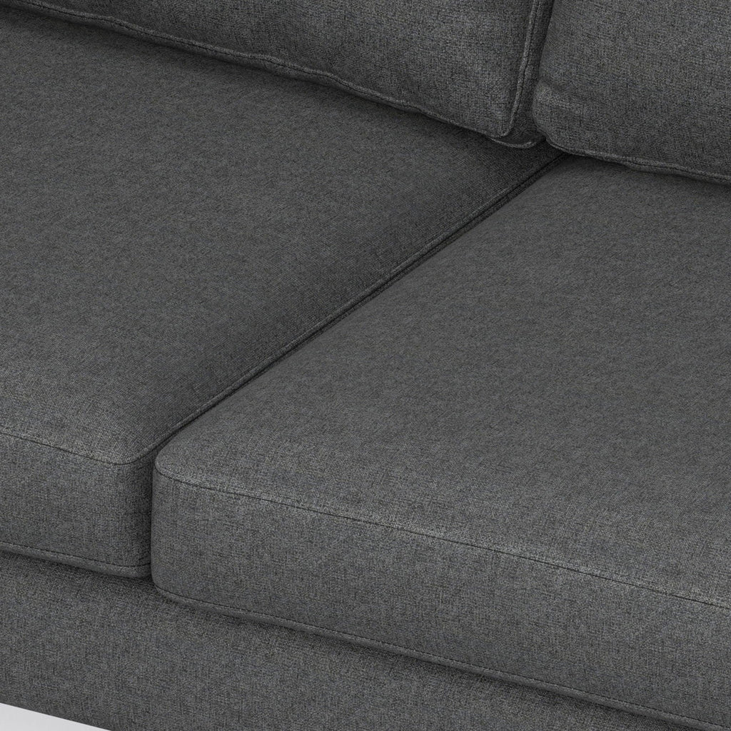 Ava - Mid Century Corner Sectional Sofa Handcrafted by Unique Piece Furniture