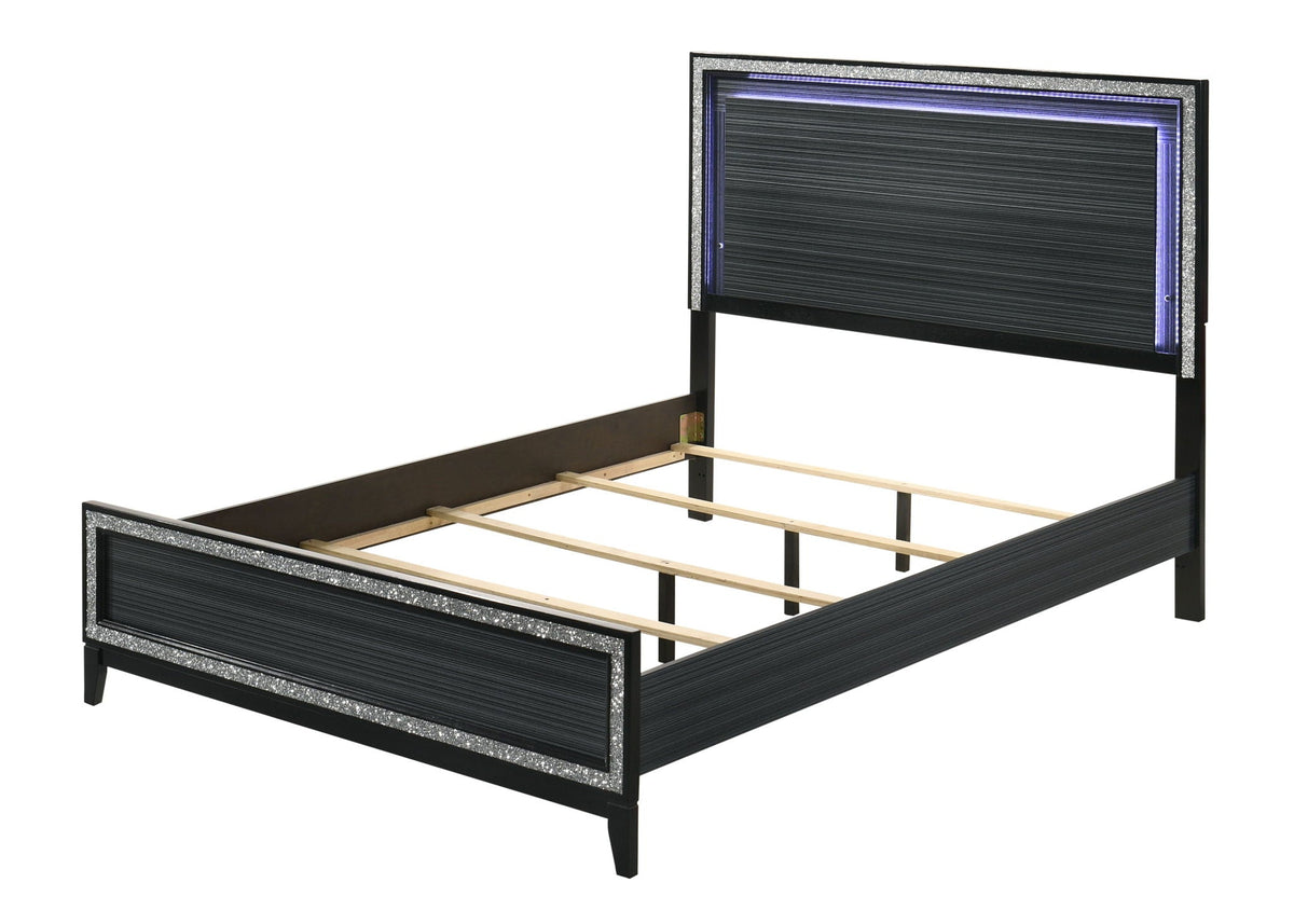Haiden - Bed With LED by Unique Piece Furniture