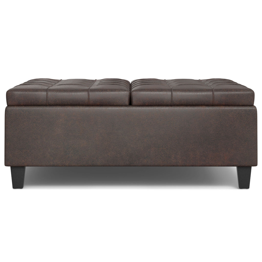 Harrison - Large Coffee Table Storage Ottoman by Unique Piece Furniture