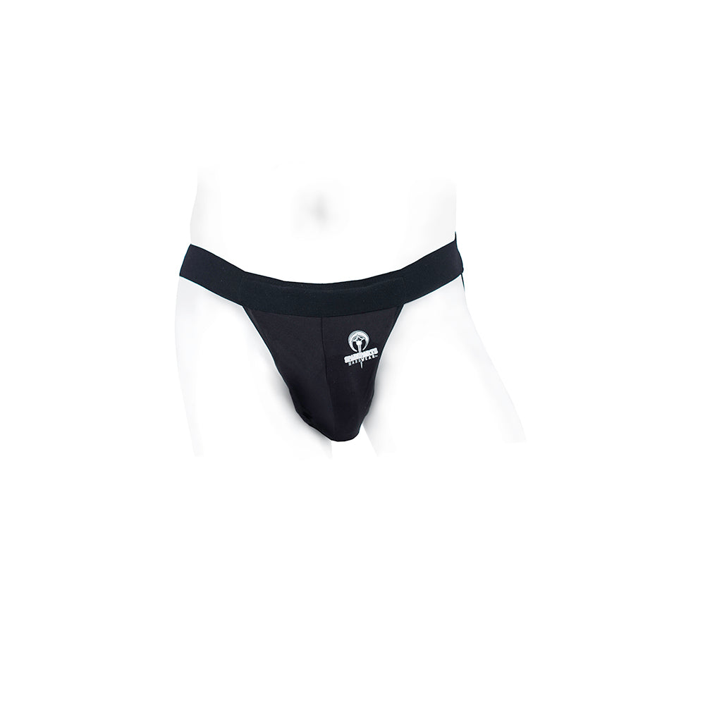 SpareParts Pete Freestyle Nylon Packing Jock Black Size S by SpareParts