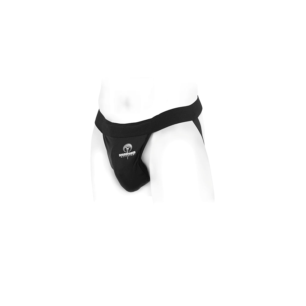 SpareParts Pete Freestyle Nylon Packing Jock Black Size S by SpareParts