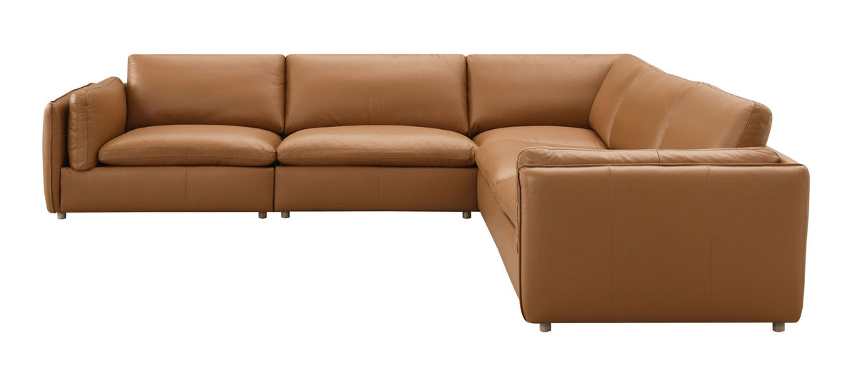 Brighton - Top Grain Modular Sectional - Brown by Unique Piece Furniture