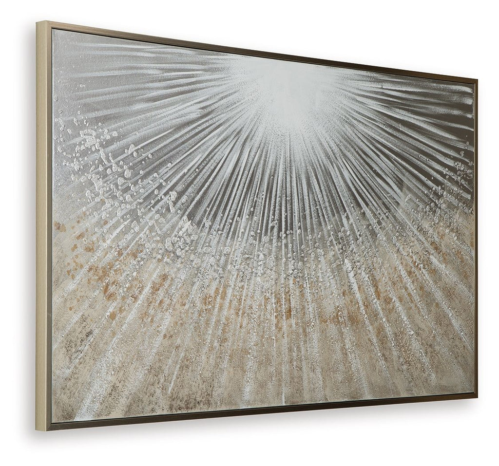 Waldard - Wall Art - Gray / Taupe / White by Unique Piece Furniture