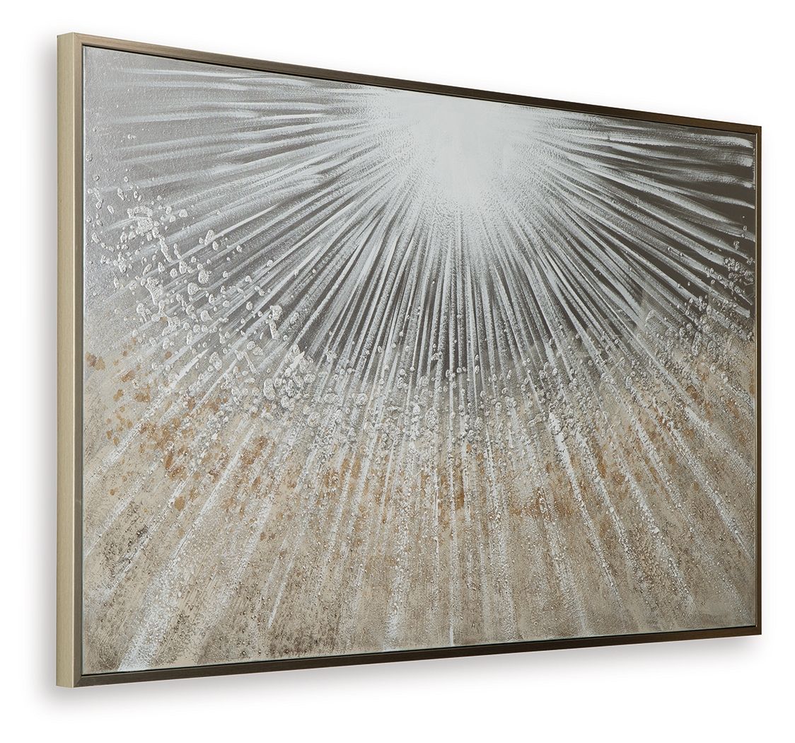 Waldard - Wall Art - Gray / Taupe / White by Unique Piece Furniture