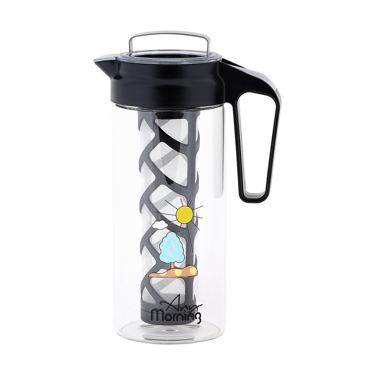 Any Morning Cold Brew Coffee Maker, Coffee Brewer for Ice Coffee & Ice Tea, 1300 ml by WINWIN