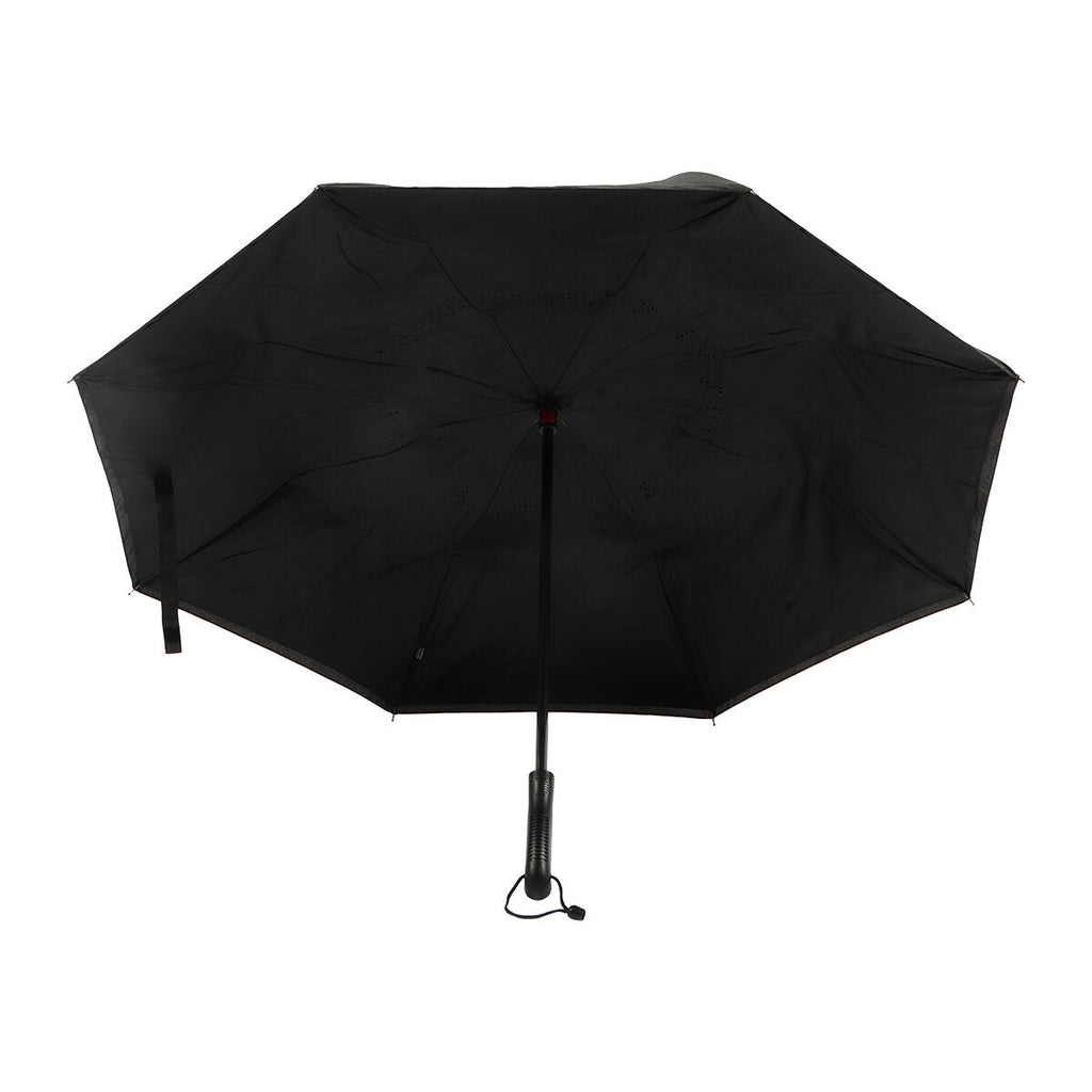 Biggdesign Moods Up Reverse Black Umbrella For Rain by Susino