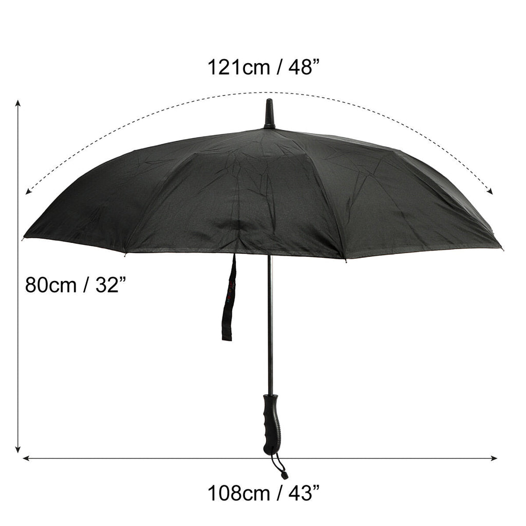 Biggdesign Moods Up Reverse Black Umbrella For Rain by Susino