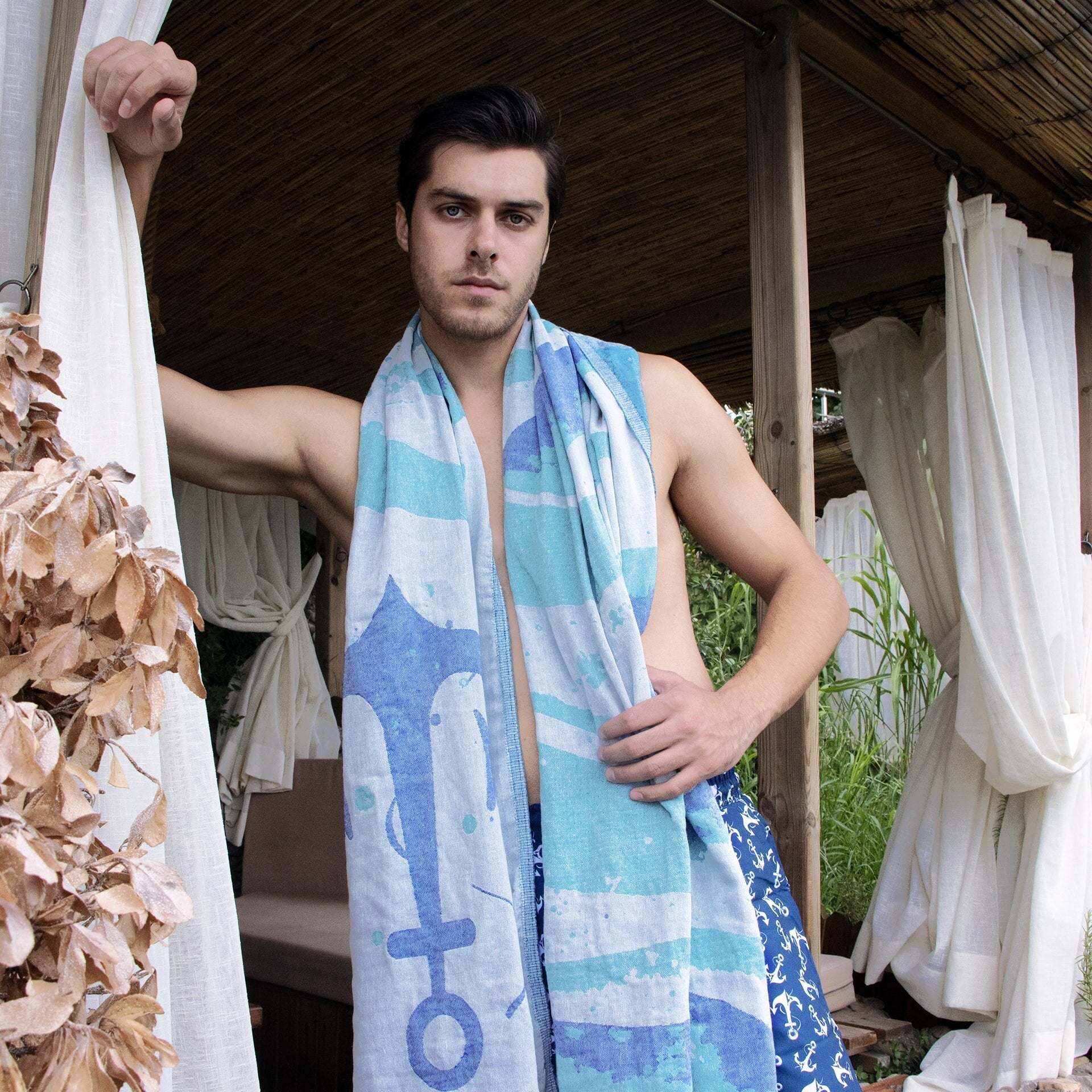 Anemoss Wave Peshtemal by Sanal Magaza