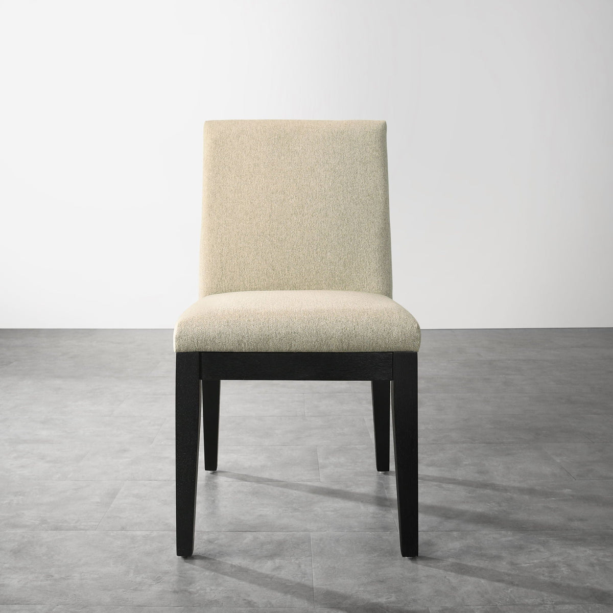 Roundhill Furniture - Rocco Contemporary Solid Wood Dining Chairs (Set of 2) - Beige by Unique Piece Furniture