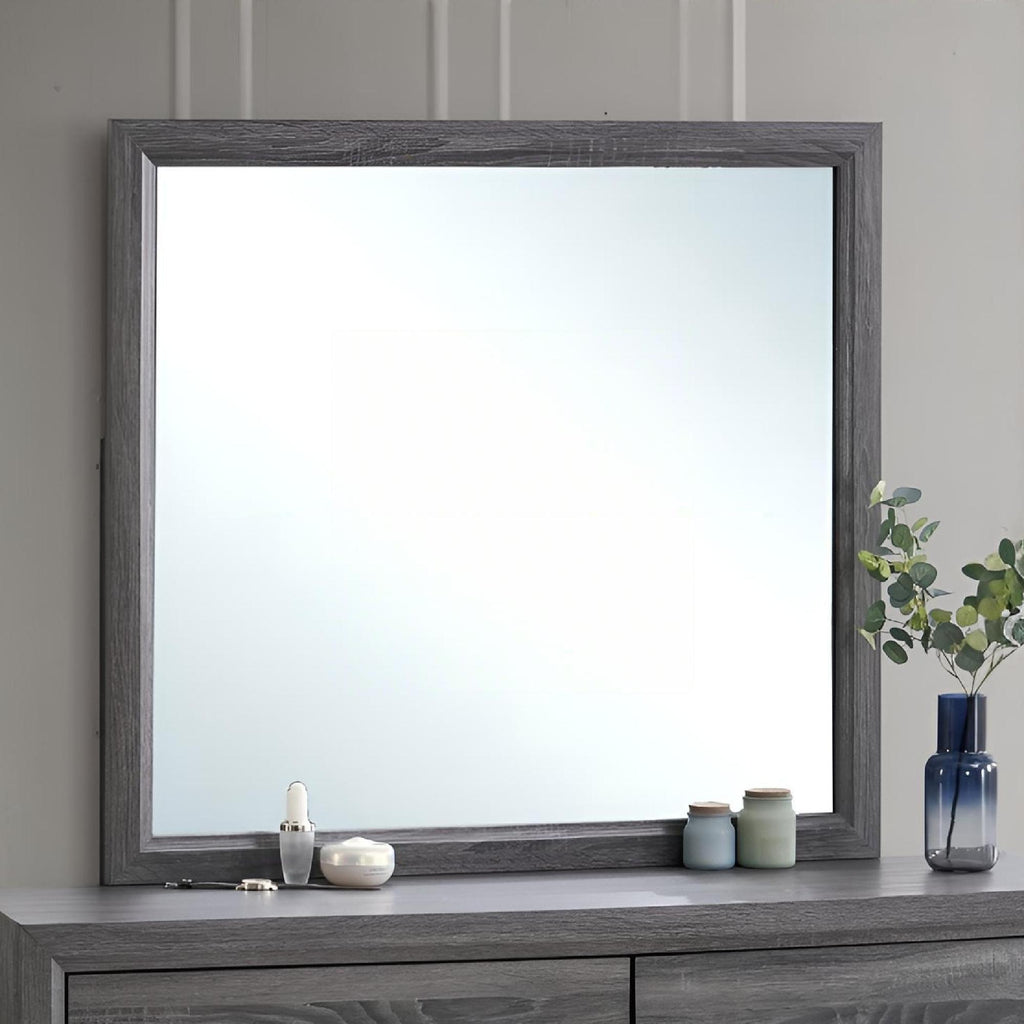 Glasgow - Mirror With Minimalist Design And Low Distortion Glass by Unique Piece Furniture