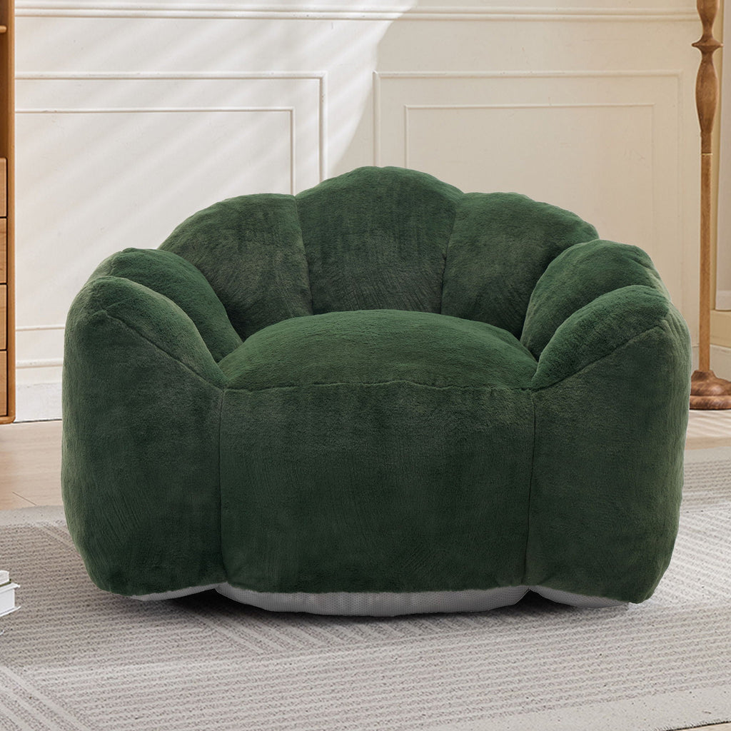 Lotus Style Compression Sofa With Pull Ring by Unique Piece Furniture