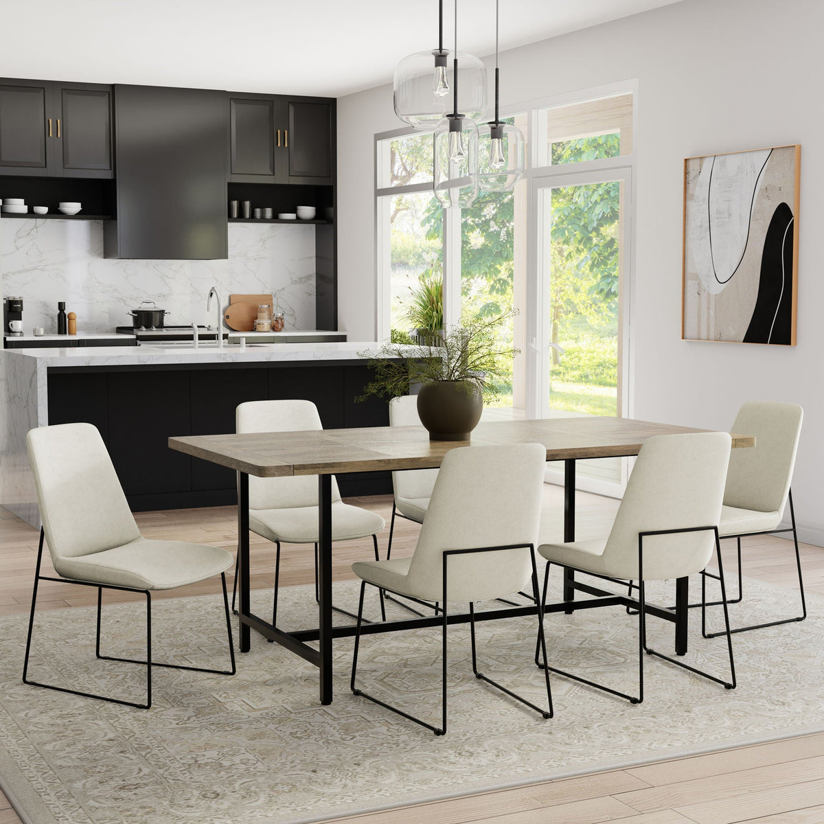 Campbell - Handcrafted Dining Table by Unique Piece Furniture