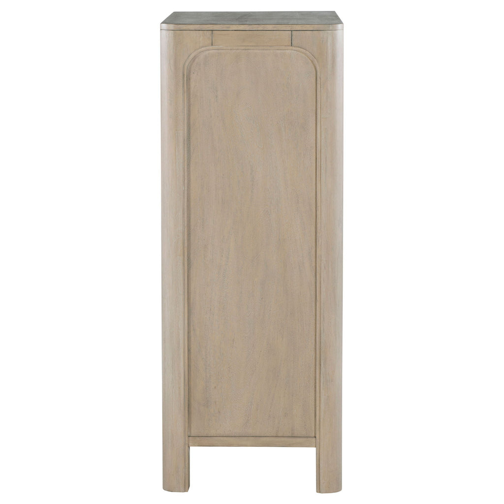 Solano 5-drawer Bedroom Chest of Drawers Weathered Mango by Unique Piece Furniture